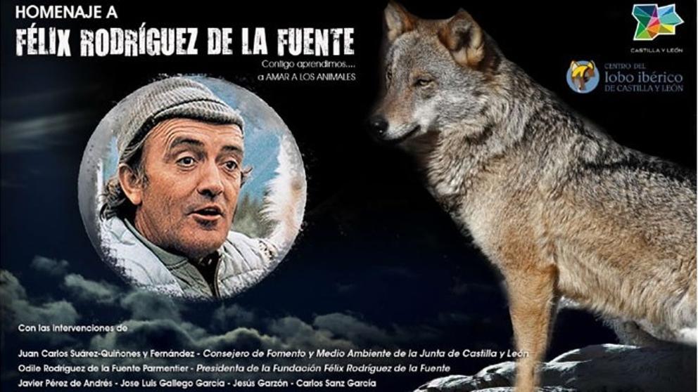 El lobo ibérico homenajea a Félix Rodríguez de la Fuente